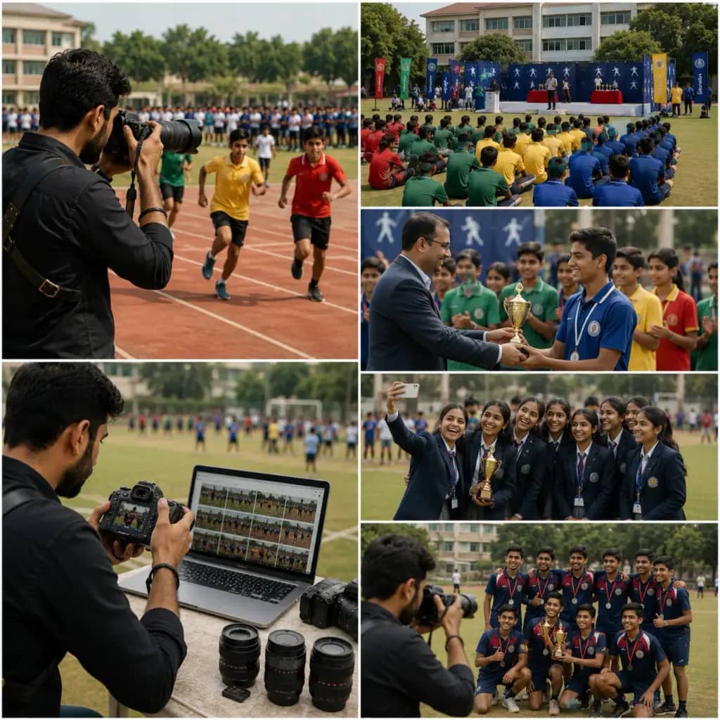 PicsDrop solutions for School & Sports Day Galleries
