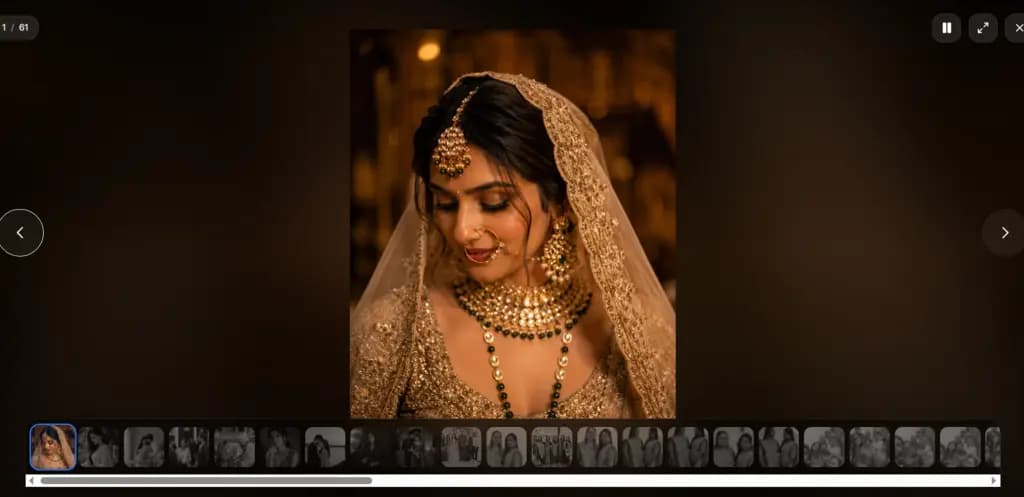 AI face recognition photo sharing - Live Photo Slideshow on the Big Screen