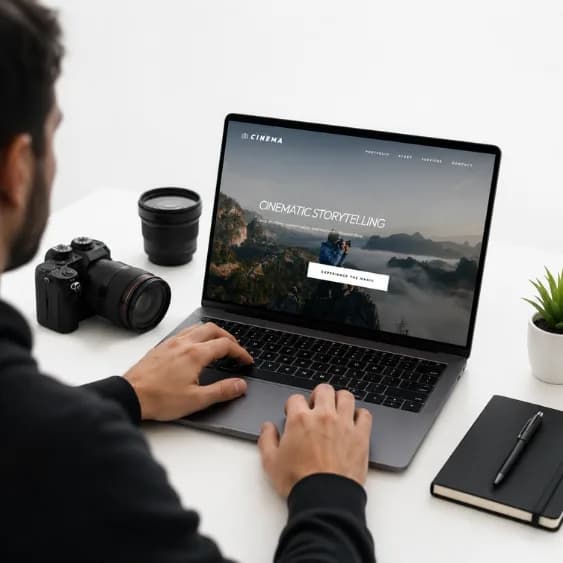 Laptop Portfolio Preview