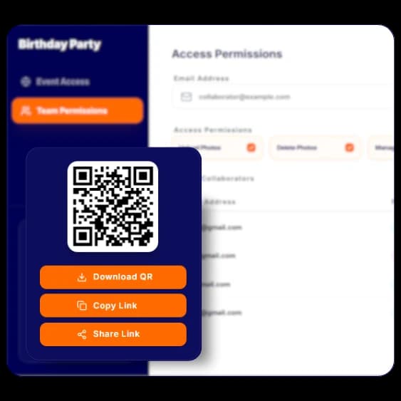 QR Poster Flyer template
