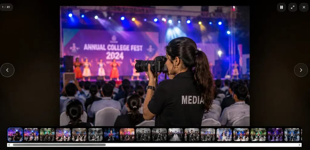 Event guest photo sharing - Keep student photos secure and private